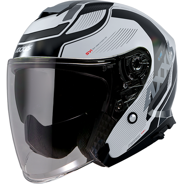 AXXIS OF504SV Mirage SV Vilage White шлем открытый белый
