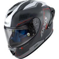 AXXIS FF104C Cobra Rage карбоновый шлем серый