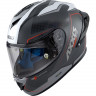 AXXIS FF104C Cobra Rage карбоновый шлем серый