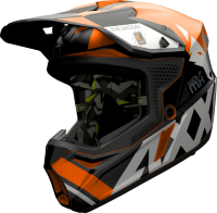 AXXIS MX803 Wolf Jackal шлем кроссовый эндуро оранжевый матовый