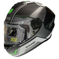 AXXIS FF112C Draken S Sonar Matt Green шлем интеграл зеленый