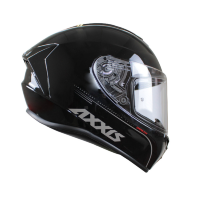 AXXIS FF112C Draken S Solid шлем черный