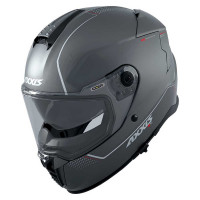 AXXIS FF122SV Hawk SV Solid Matt Titanium шлем серый матовый