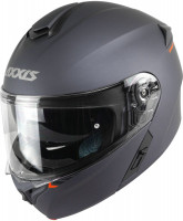 AXXIS FU406BSV Storm S SV Solid Matt Titanium шлем серый матовый